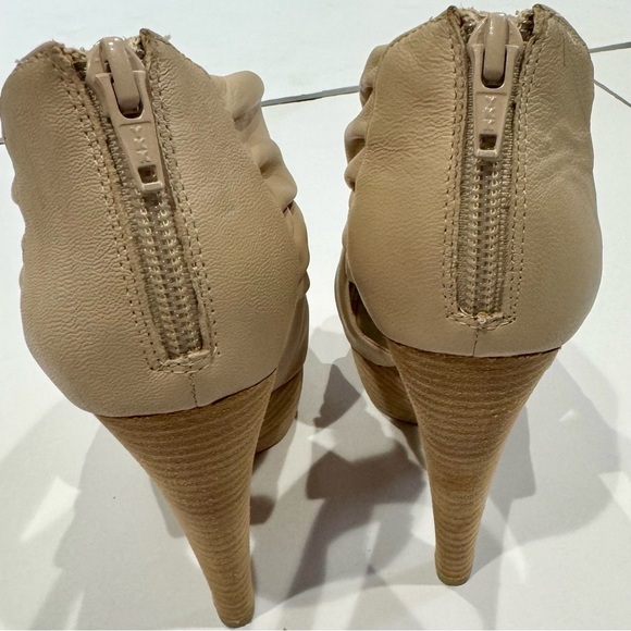 Aldo beige strappy open toe heels ❤️ - Picture 6 of 6